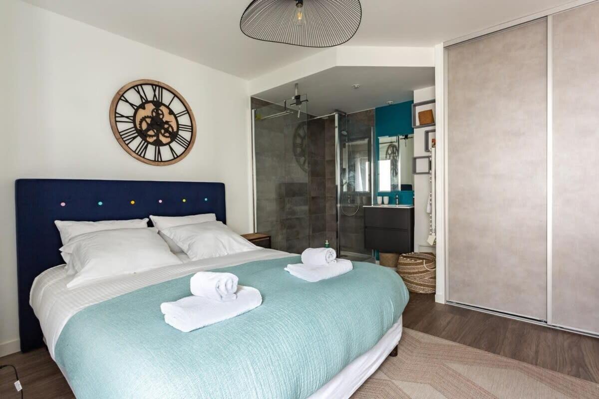 Le Saint Helier -Appartement Cosy Et Calme Parking レンヌ エクステリア 写真