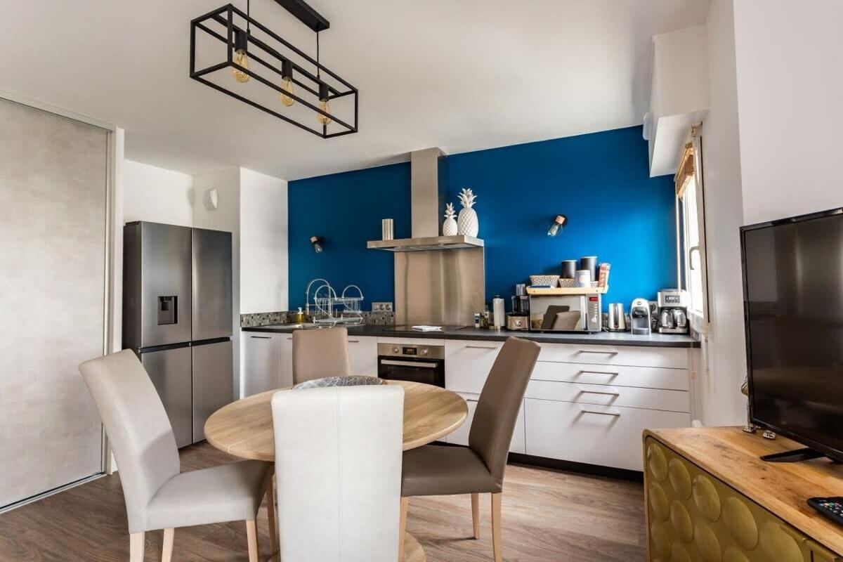 Le Saint Helier -Appartement Cosy Et Calme Parking レンヌ エクステリア 写真