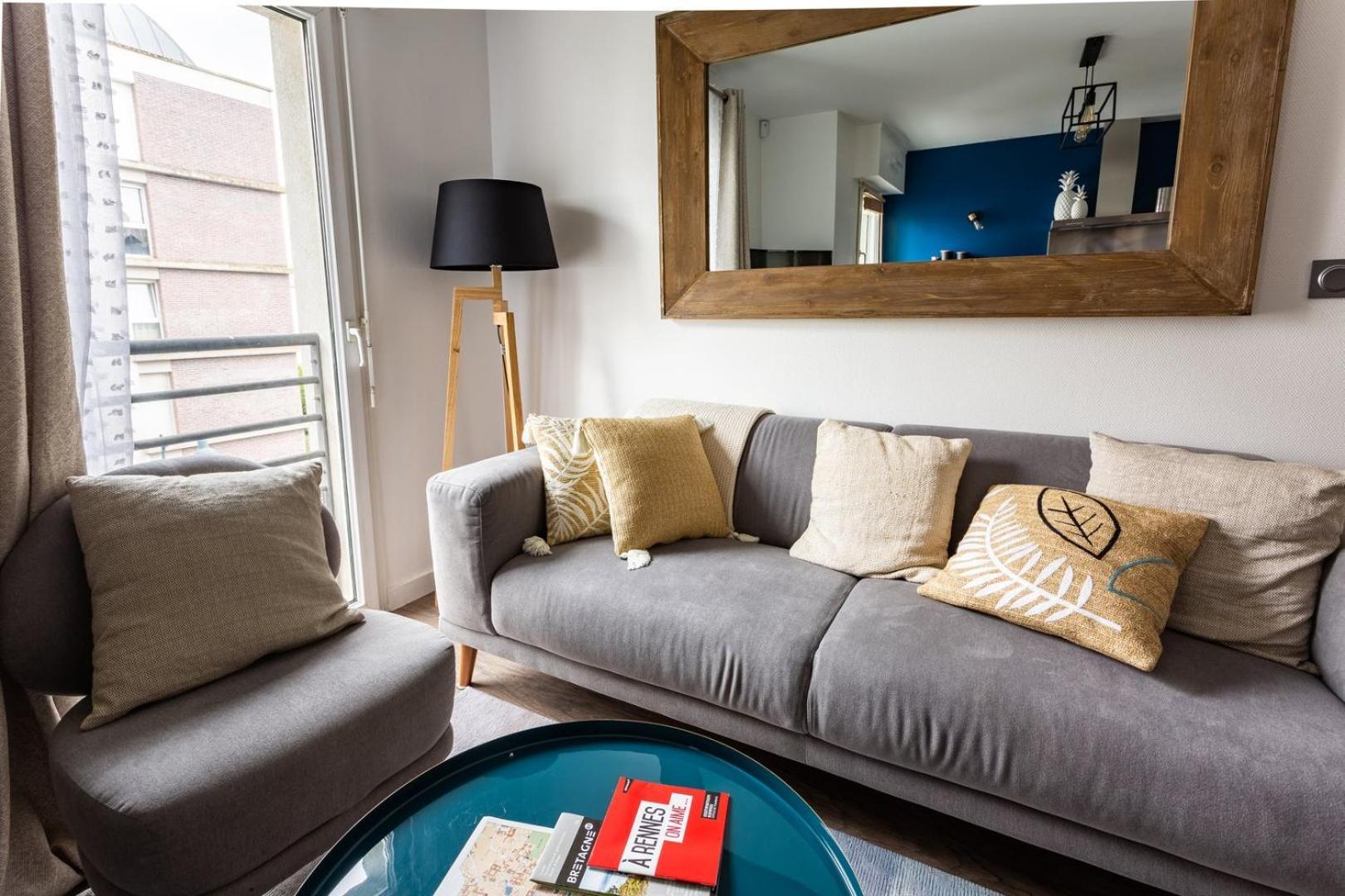 Le Saint Helier -Appartement Cosy Et Calme Parking レンヌ エクステリア 写真